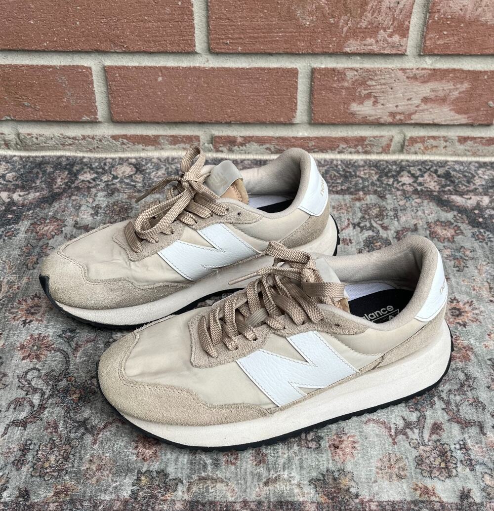 New Balance 237 Mindful Grey White / Men 5.5 Women 7 / Sneakers Shoes WS237YB